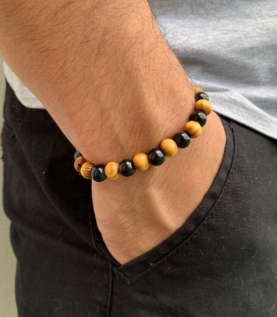 pulseira-masculina-black-wood