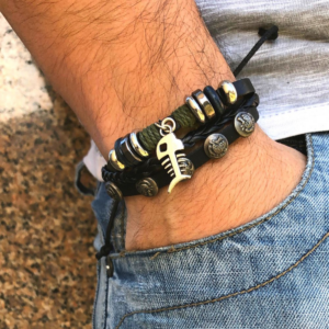 pulseira-masculina-couro-fish