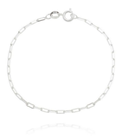 Pulseira Masculina Infantil Prata 925 Cartier