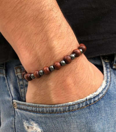 pulseira-masculina-madeira-hematita