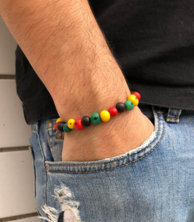 Pulseira Masculina Reggae