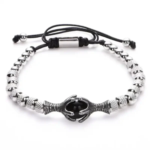 pulseira-masculina-pedra-preto-ajustavel