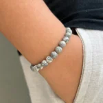 Pulseira Infantil Torino Cinza Detalhe