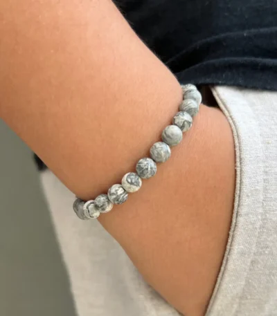 Pulseira Infantil Torino Cinza Detalhe